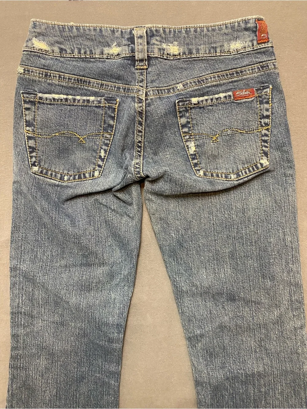 Silver Jeans Women's Tuesday Blue Bootcut Jeans Medium Wash Size 29/35